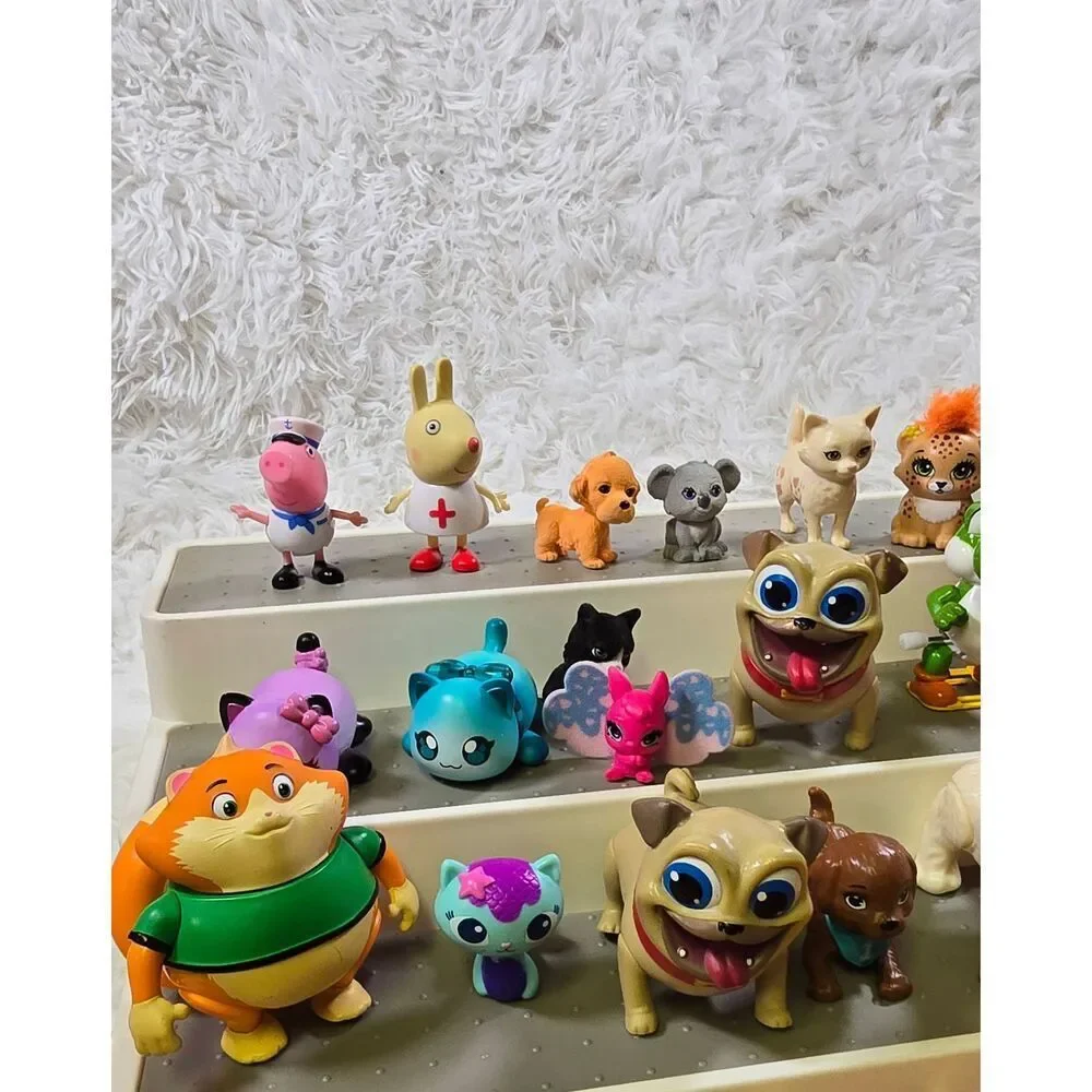 Huge 20+ Toy Lot: Disney Puppy Dog Pals, Peppa Pig, 44 Cats & More